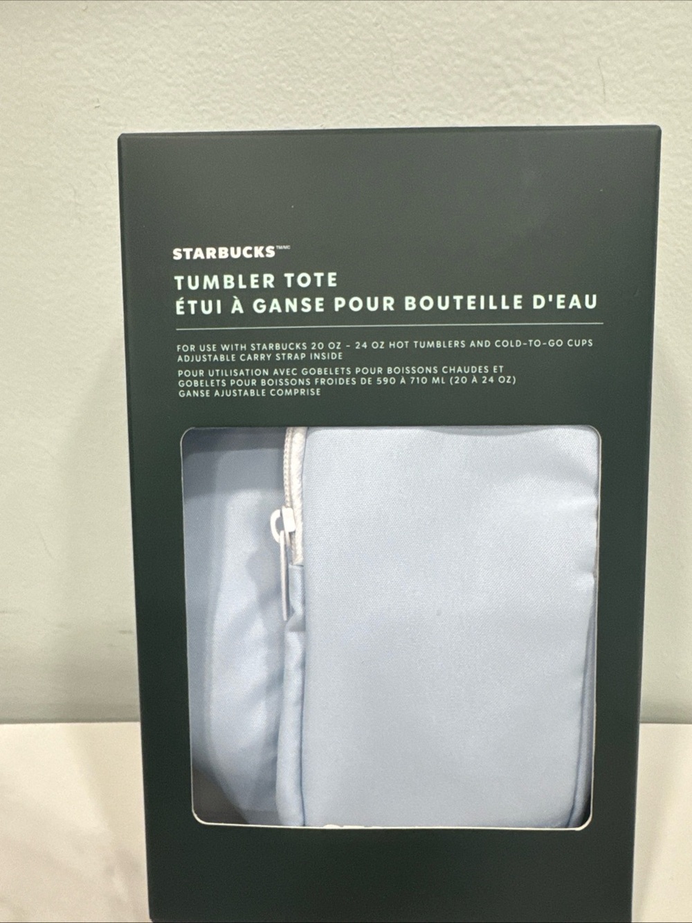 Starbucks Tumbler Tote in Light Blue